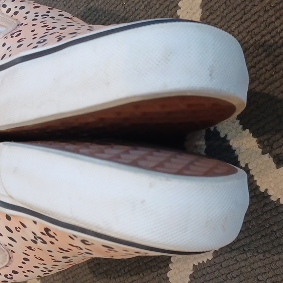 Vans Leila Hurst Animal Print Slip On Sneakers Women's 10 - Picture 11 of 16